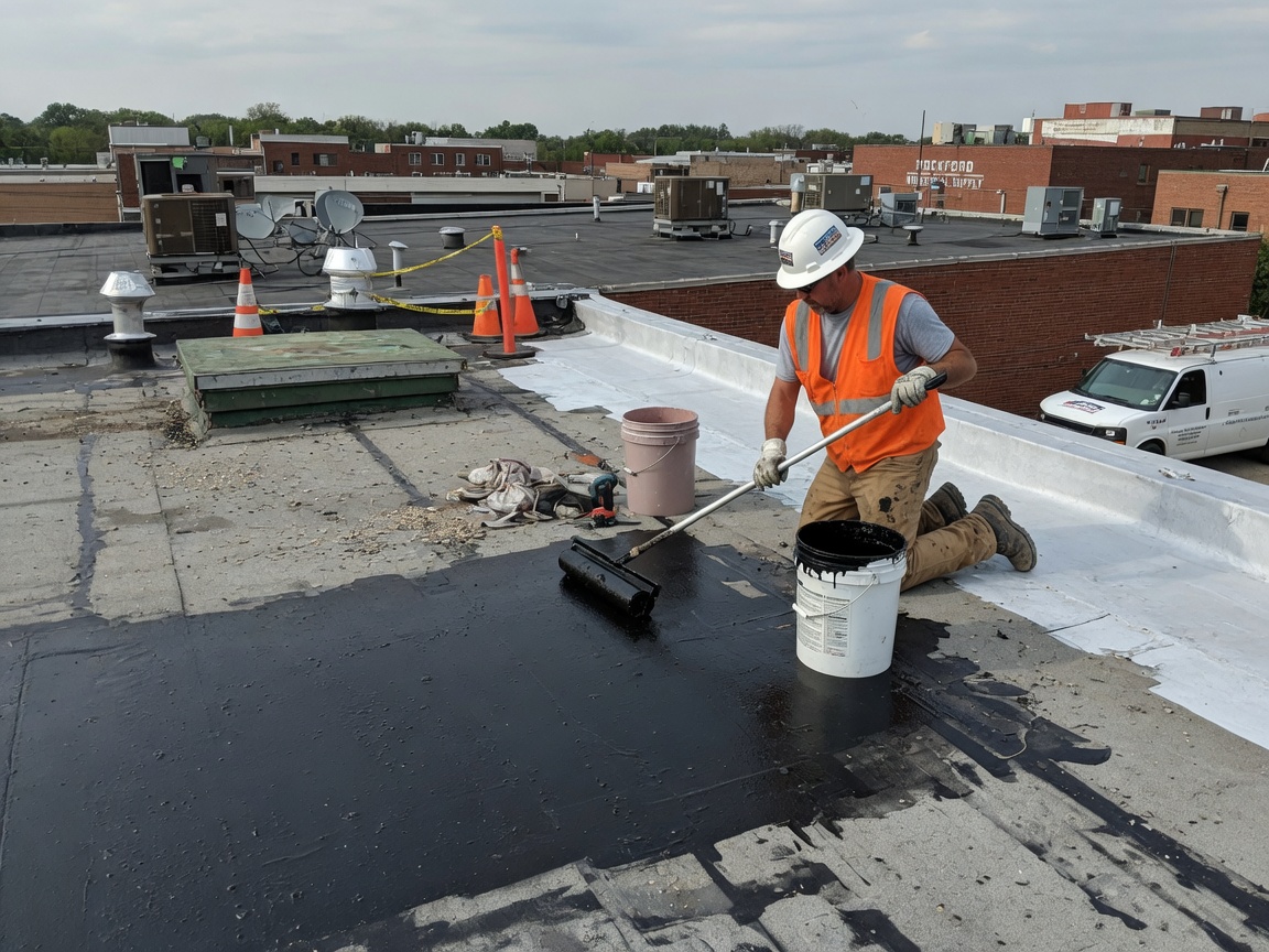 Roof repair in Westvale