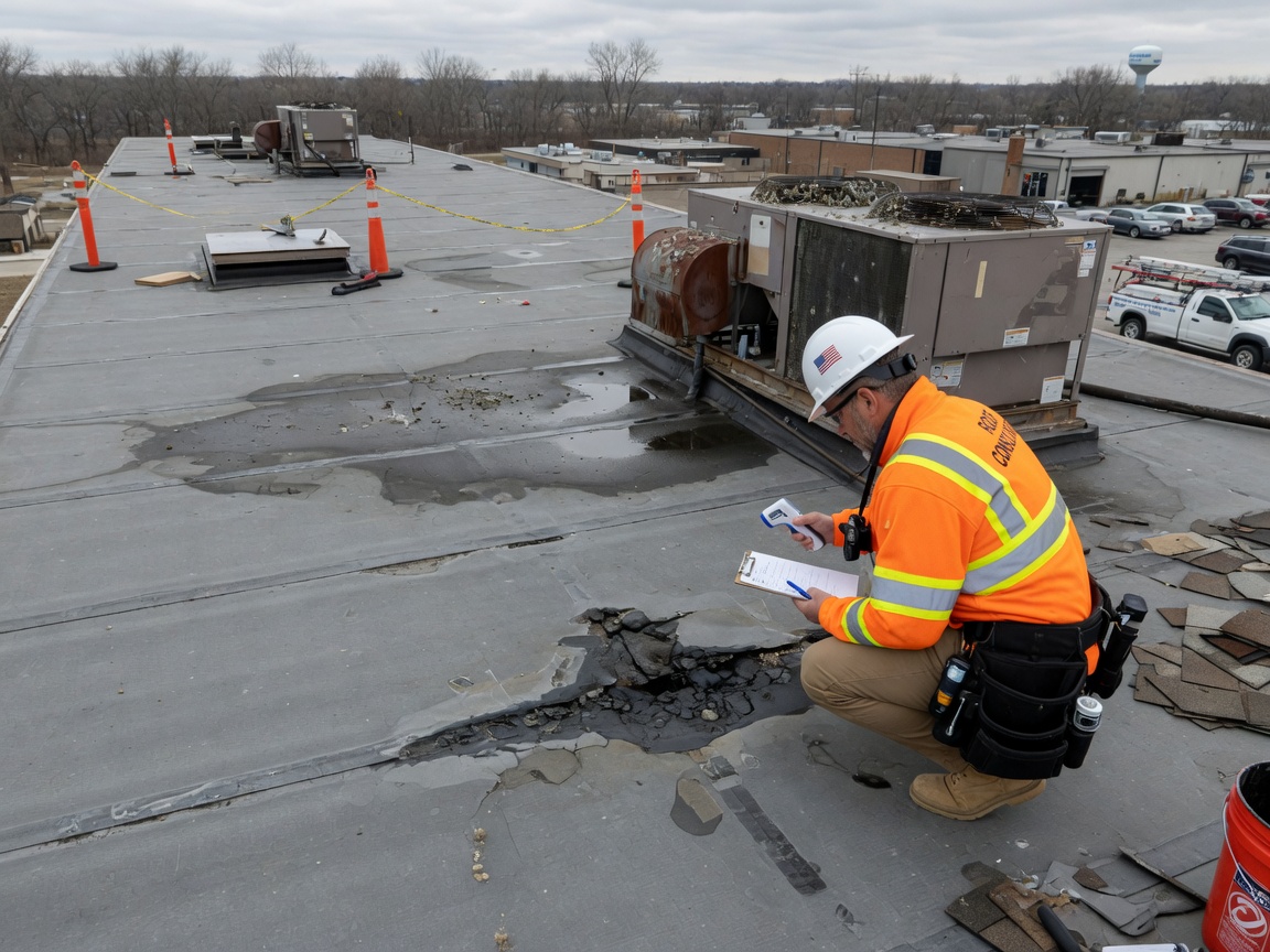 Roof repair in Signal Hill